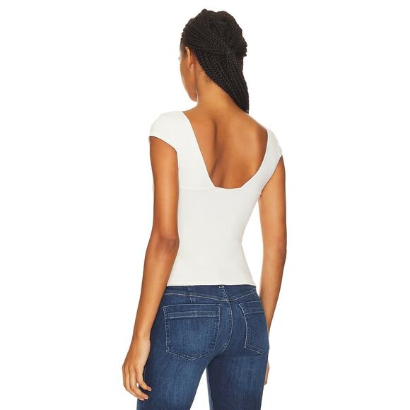 Free People Intimately Duo Corset Cami Short Sleeves Top - S - Picture 3 of 4